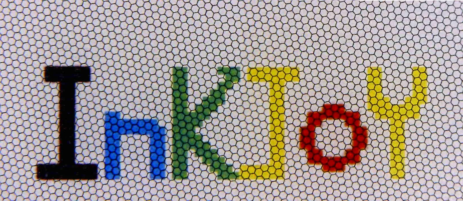 Close-up of the InkJoy color ePaper frame